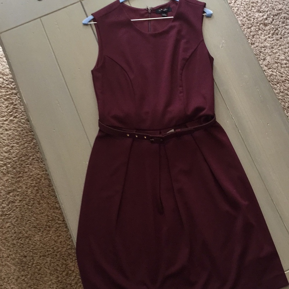 Maroon Banana Republic Dress